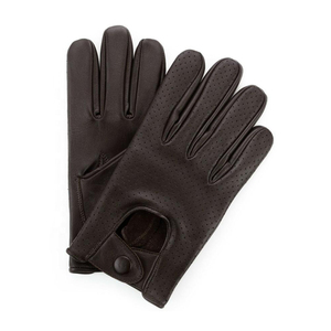 Guantes de cuero PU de alta resistencia diseñados para uso industrial y utilitario con cuero sintético resistente y protección fuerte para la palma de la mano - Product Image 1