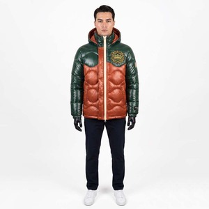 Chaqueta de Invierno Acolchada para Hombre, Ligera, Transpirable, con Capucha y Cuello Alto, con Logotipo Personalizado en la Parte Delantera, Precio al por Mayor, OEM - Product Image 1