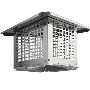 Coperchio per Camino in Acciaio Inox 304, 13 x 9 Pollici, Pratico e Resistente, Accessorio Facile da Installare - Product Image 2