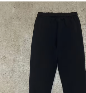 Black Flare Sweatpants With <b>White</b> Star Print Drawstring Elastic Waist Men's Casual Streetwear <b>Jogger</b> Pants - Product Image 4