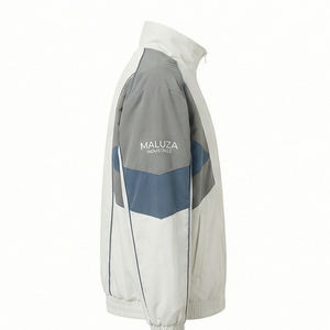 Veste imperméable à capuche unisexe avec logo personnalisé, légère, streetwear, marque d'entreprise, qualité supérieure, coupe-vent - Product Image 4