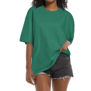 เสื้อยืดผู้หญิงสไตล์วินเทจ แขนสั้น พิมพ์ลายได้ตามต้องการ เนื้อผ้าบางเบา สไตล์สตรีทแวร์ ล้างสีแบบวินเทจ - Product Image 1