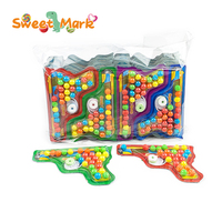 Fruity Flavored Gun Shaped Toys Candy Mini Colorful Crispy Candy and Whistle Candy