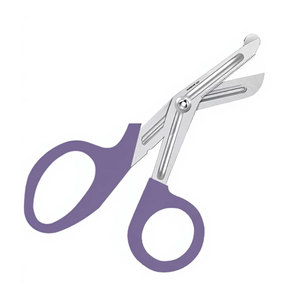 Ciseaux de traumatologie pour infirmières, 5,5 pouces, violets, en acier inoxydable de qualité allemande, pour premiers secours, bandages et coupes d'urgence médicales - Product Image 2