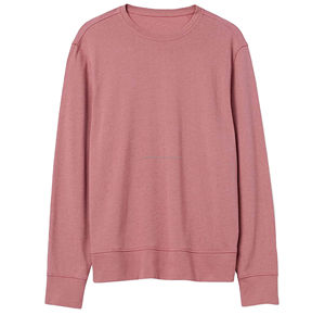 เสื้อฮู้ดผ้าฝ้ายโพลีเอสเตอร์สำหรับผู้ชายเสื้อสเวตเชิ้ตคอกลมแบบสวมหัวสำหรับผู้ชายผ้า100% โอเวอร์ไซส์ - Product Image 1