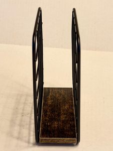 Napkin Holder for Table Farmhouse Wood Napkins Holder with Rustic Brown Base Standing Napkin Dispenser for Kitchen Countertop - Product Image 6