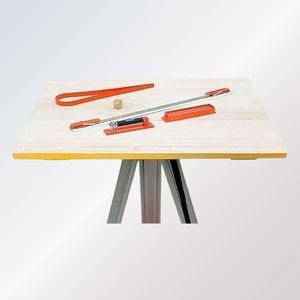 Ensemble de topographie avec table plane - Planche à dessin en bois avec trépied et kit d'instruments d'arpentage - Product Image 2
