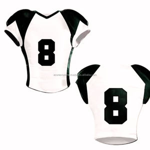 เครื่องแบบอเมริกันฟุตบอลของผู้ชายชุดออกกำลังกายแบบมืออาชีพเสื้อสั้นระบายอากาศได้โลโก้ออกแบบได้ตามต้องการ - Product Image 5