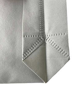 Bolsa de Mano Reutilizable con Diseño Personalizado de Patrón de Letras, Laminada, No Tejida, Directo de Fábrica, para Envasado Minorista de Supermercados - Product Image 5