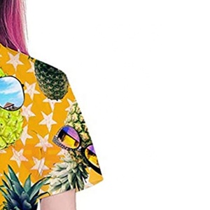 La mejor calidad, diseño famoso, tinte de otoño, lejía, camiseta de sublimación para mujer, logotipo personalizado hecho en Pakistán - Product Image 6