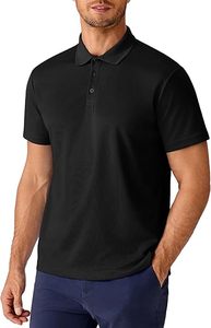 เสื้อโปโลผู้ชาย แห้งเร็ว แขนสั้น คอปก ทรงเข้ารูป สไตล์ลำลอง เรียบหรู - Product Image 2