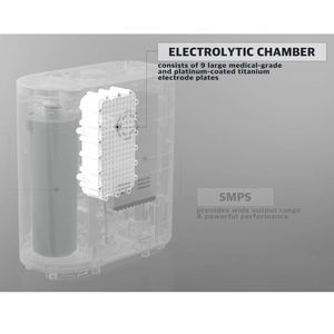 Ioniseur d'eau alcaline AMU 7000F, distributeur d'eau polyvalent multi-étapes facile à utiliser, sous évier, pour usage commercial, eau propre, hydratation rapide. - Product Image 2