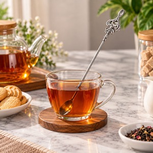 Bâtonnets à cocktail décoratifs en métal, agitateurs réutilisables pour mélanger les boissons, servir les cocktails, accessoires pour fêtes et bars - Product Image 1