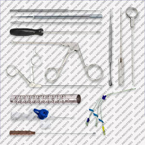 Juego de Instrumentos Quirúrgicos de Acero Inoxidable para Artroscopia Ortopédica, Gancho y Lazo de Sutura, Marca Personalizada - Product Image 1