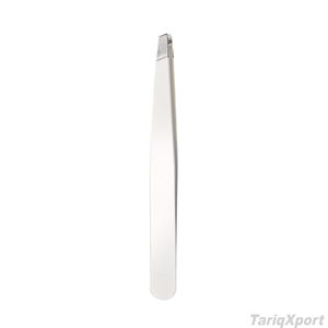 Pinzas de Cejas Profesionales de Lujo Personalizadas, de Acero Inoxidable Antiestático, Punta Recta, Ligeras, Ecológicas, Marca Privada - Product Image 2