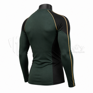 Camiseta de Compresión de Manga Larga Unisex Personalizada, Ropa Deportiva para Entrenamiento de MMA, BJJ, Gimnasio, Fitness, Secado Rápido y Transpirable - Product Image 4