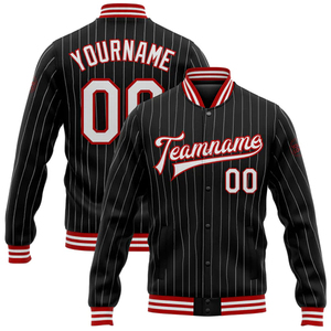 Chaqueta Bomber Varsity Unisex Estilo Retro, Bordado Personalizado con Nombre del Equipo, Chaqueta Urbana de Alta Calidad, Fabricante - Product Image 1