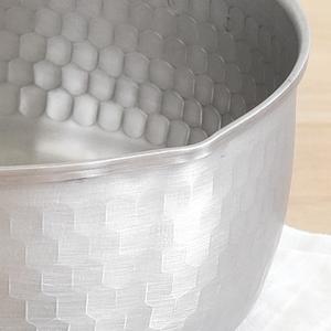 Casserole Yukihira, 15 cm, 18 cm, 20 cm, ustensiles de cuisine de fabrication japonaise, batterie de cuisine entièrement en acier inoxydable, robuste, pour la cuisine domestique - Product Image 5