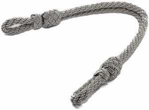 Premium Classic Ceremonial Cap Cords Bullion Wire <b>Braided</b> Nylon Polyester Custom Duty - Product Image 1
