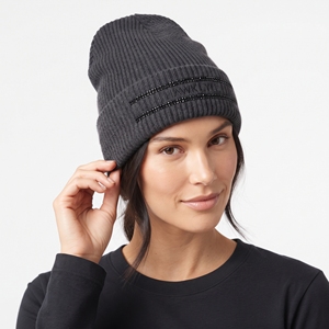 Gorro de Punto Acanalado con Pedrería, Personalizable con Logotipo Bordado, Gorro de Invierno Unisex, Venta al Por Mayor - Product Image 2