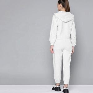 ชุดวอร์มสองชิ้นสำหรับฤดูใบไม้ร่วงและฤดูหนาวกางเกงวอร์มผ้าฝ้าย100% แบบปรับแต่งได้ - Product Image 2