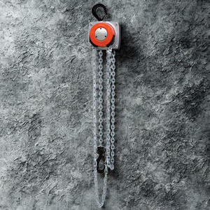 Bloque de polea manual con cadena para trabajo pesado, equipo de elevación con cadena de acero para construcción industrial, almacenes y talleres - Product Image 3