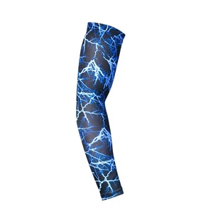 Manchon de compression pour cyclisme, protection UV, évacuation de l'humidité, logo personnalisé par sublimation, élastique, rafraîchissant, course à pied, sport, vente en gros - Product Image 3