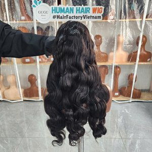 Peluca de Cabello Ondulado con Frente de Encaje Transparente, Peluca Vietnamita de Gran Longitud - Product Image 4