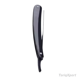 High Quality Stainless Steel Cut Throat <b>Razor</b> Wood Handle <b>Single</b> <b>Blade</b> Non-Disposable Barber Salon Shaving <b>Razors</b> for Face Body - Product Image 2