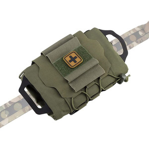 Bolsa de primeros auxilios impermeable de cuero para medicamentos de emergencia, ideal para viajes, oficina y hogar, a la venta a bajo precio. - Product Image 5