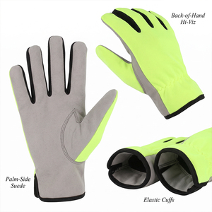 Guantes de Mecánico Amara de Cuero Sintético de Primera Calidad, Guantes de Seguridad Industrial, Protección Personal, Durabilidad, Guantes de Jardinería - Product Image 3