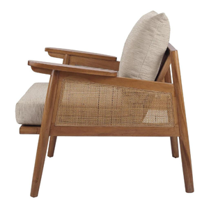Ensemble de chaises de jardin de luxe avec structure robuste et coussins confortables pour terrasse, balcon, jardin et bord de piscine - Product Image 4