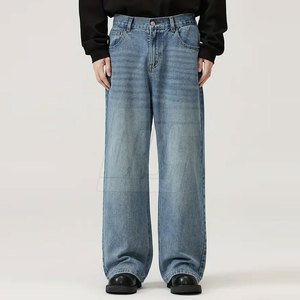 Contemporary <b>Baggy</b> Pants For <b>Men</b> Relaxed Loose Fit Casual <b>Trousers</b> Straight Leg Streetwear Everyday Wholesale Apparel - Product Image 5