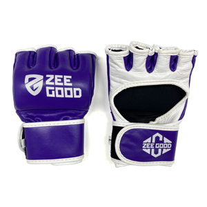 Comfortable UFC MMA <b>Half</b>-Finger PU Leather Shooter Gloves New Design Breathable for Training in Martial Arts MMA Sparring Gloves - Product Image 1