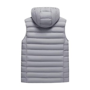 Gilet matelassé léger en duvet et coton pour homme – Idéal pour le quotidien en hiver - Product Image 4