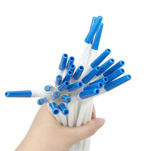 Tubo de Succión Dental, Tubo de Drenaje Quirúrgico para Implantes Orales, Punta Blanca y Azul, Manual, Autoclavable, Instrumento Médico Clase I - Product Image 3
