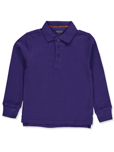 Polo à manches longues personnalisé pour garçons et filles, vente en gros - Product Image 5