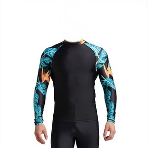 GAF Jitsu rash GUARD MMA เสื้อยืดกางเกงสำหรับผู้ชายสไตล์บราซิลเลี่ยน grappling BJJ เสื้อผ้ากีฬาผดผื่น - Product Image 3