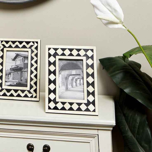 Durable and Stylish Resin <b>Photo</b> <b>Frame</b> with Great <b>Picture</b> Bone and Resin Inlaid-Unique Product Category - Product Image 3