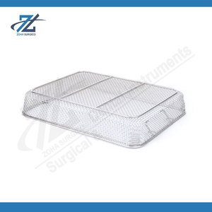 Bandeja de Esterilización para Instrumentos Dentales, Rejilla de Malla Metálica, Soporte de Acero Inoxidable de Alta Calidad para Herramientas Quirúrgicas, Médicas y Veterinarias - Product Image 4