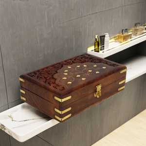 กล่องของขวัญไม้ |   กล่องเก็บเครื่องประดับ |    กล่องเก็บของไม้ทำมือ |   กล่องเก็บเครื่องประดับไม้ |   กล่องไม้ตกแต่ง - Product Image 1