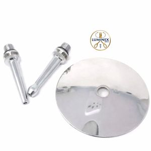 Seringue auriculaire en acier inoxydable pour le nettoyage des oreilles, idéale pour les cliniques et la suppression de cérumen - Product Image 2