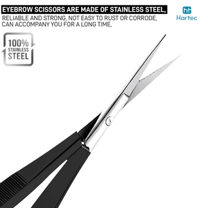 Tijeras para Cutículas de Primera Calidad con Diseño de Mango Negro Sólido para Manicuras Profesionales, para un Agarre y Control Mejorados - Product Image 5