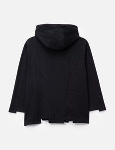 Lightweight Full <b>Zip</b> 100% Cotton Winter Hoodie Jacket Relaxed Fit Oversized Solid Color Hoodies Minimalist Casual Wear - Product Image 2