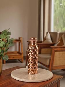 Bouteille en cuivre pour cadeaux d'entreprise, destinée aux clients premium, vente en gros, export et personnalisation de marque privée. - Product Image 2