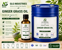 Huile essentielle de gingembre pour l'aromathérapie, les cosmétiques, les soins personnels, les soins capillaires, les savons, les massages et la formulation de parfums naturels
