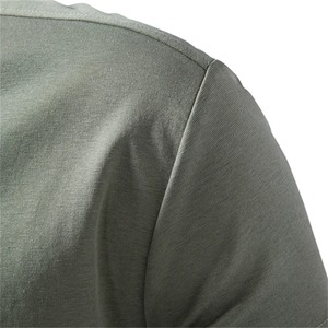 Customized Men's T-Shirt Crew Neck Short Sleeve <b>Tee</b> Clean <b>White</b> Summer Casual Sportswear - Product Image 5