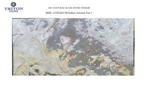 Revêtement mural en pierre de marbre naturel à 100 %, panneau de placage de qualité, décoration extérieure en ardoise, revêtement pour cuisine, villa, maison - Product Image 3