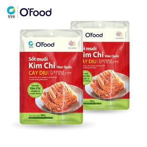 Salsa de Condimento Tradicional Coreana para Kimchi, 180g, Pasta de Chile Lista para Usar para Repollo Napa, Venta al por Mayor O'food - Product Image 2