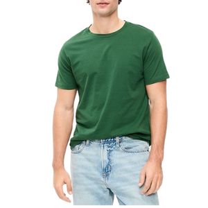Camiseta Clásica Personalizada para Hombre, Cuello Redondo, Manga Corta, Informal, Lisa, Suave, Ligera, Transpirable, para Uso Diario, Fabricante OEM - Product Image 3